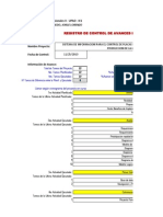 PP2-Reg Control Avances de Proyectos