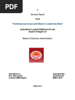 Download Seminar Report on obama by swati1004 SN20880026 doc pdf
