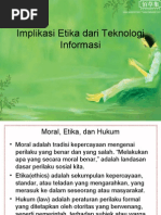 Download Implikasi Etika Dari Teknologi Informasi by bullp3n SN20880252 doc pdf