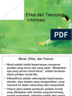 Implikasi Etika Dari Teknologi Informasi