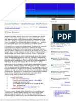 Tutorial WebParts-1 (WebPartManager, WebPartZone)