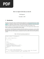 Download How to import SAS data into R by erikjorgensen SN2088049 doc pdf