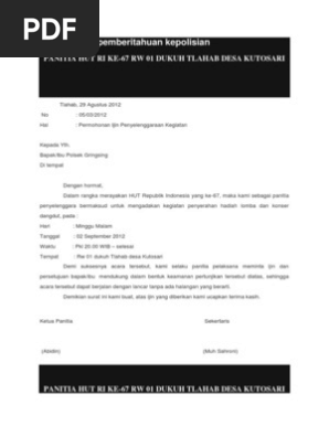 Contoh Kop Surat Asosiasi Futsal - Contoh Kop Surat