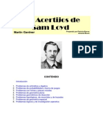 Gardner Martin - Los Acertijos de Sam Loid