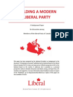 Building A Modern Liberal Party