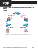 Ccnasv1.1 Chp03 Lab-A Aaa-Radius Student