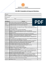 Desafio Solar - Formulário Inspeção Eletrônica