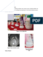 PCK 5 Topic: Soap and Detergent: Figure 3 Soap Insoluble in Water