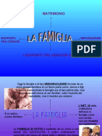 DIRITTO: La Famiglia