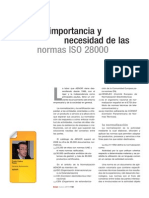 ISO 28000: La norma clave para la seguridad en la cadena de suministro