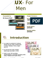 LUX For MEN... Advertisment Project