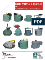 Pressure Relief Valve Specification Sheet