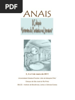 ANAIS - II Colóquio Vertentes do Fantástico na literatura