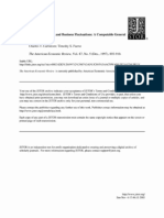 Agency Costs, Net Worth and Business Fluctuations: A Computable General Equilibrium Analysis