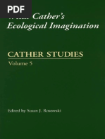 Download Cather Studies Willa Cathers Ecological Imagination 2003 by Fiorenzo Iuliano SN208863790 doc pdf