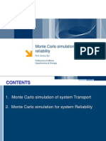 Monte Carlo Simulation For System Reliability: Prof. Enrico Zio Politecnico Di Milano Dipartimento Di Energia