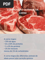 Aula 2- Composição Química da Carne