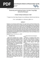 Download Monitoring and Analyzing System Activities Using High Interaction Honeypot by International Journal of Computer Networks and Communications Security SN208874469 doc pdf