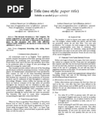 Format Paper