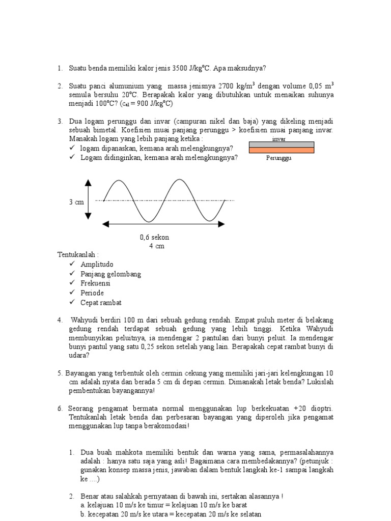 KUMPULAN SOAL KELAS 7