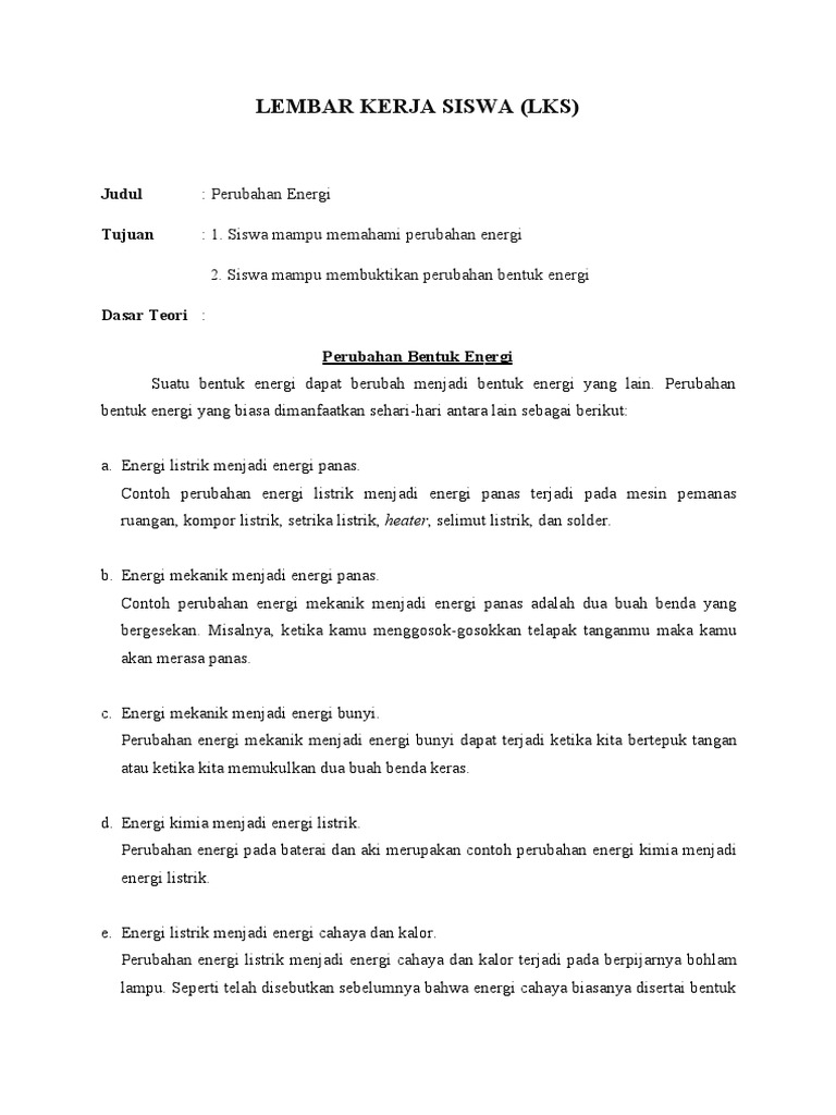 115194833 Lks Perubahan Bentuk Energi