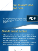 Mathematical Absolute Value-Definition and Rules