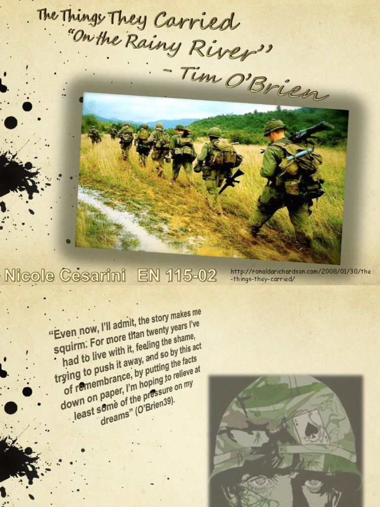 Fiction On The Rainy River Presentation Nicoleeeey