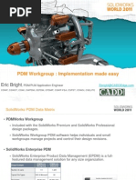 SolidWorks PDM Implementation