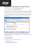 Eclipse Object DB Spring MVC