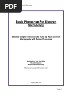 Basic Photoshop For Electron Microscopy 2014 by Eric Miller Microscopy & Imaging Specialist at Northwestern University