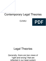 Contemporary Legal Theories