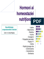 Hormoni Ai Homeostaziei Nutriţionale1