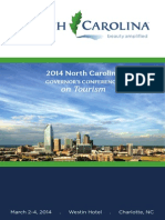 North Carolina Governor's Conference on Tourism 2014