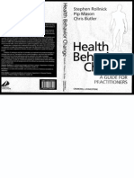 Health Behavior Change - A Manual For Practitioners