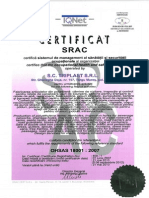 SRAC Triplast OHSAS 18001 2007 Valab 21.05.2013