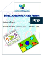 Term 1 Grade 9ASP Math Project