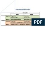 Comisiones Evaluadoras 2014 Primario