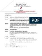 February 2014 JEDI Plenary Agenda