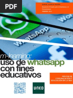 Download M-LEARNING USO DE WHATSAPP CON FINES EDUCATIVOS by DAVID GARCA MARN SN208916758 doc pdf