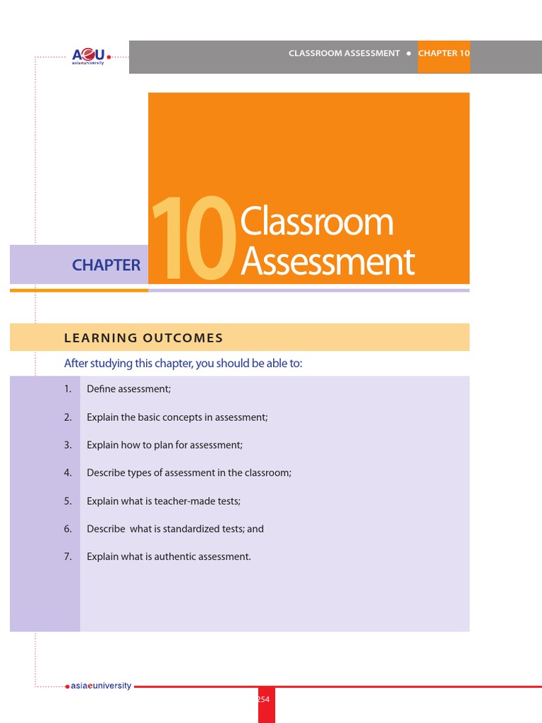 Chapter 10 | PDF | Educational Assessment | Standardized Tests