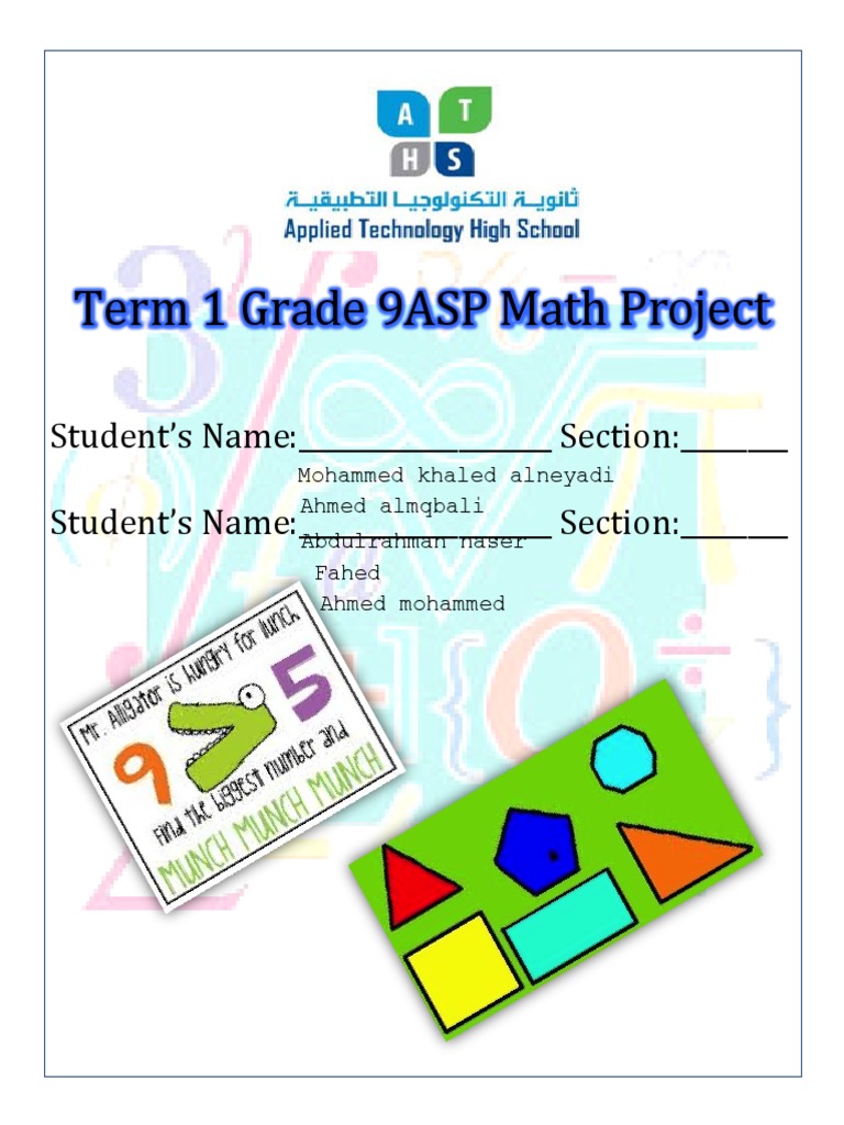 9th Grade Math Project Overview | PDF | Cognition | Teaching Mathematics