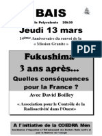 Affiche 13 Mars Bais 14