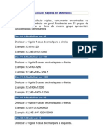 50 Dicas Para Cálculo Rápido em Matematica 2