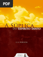 C. H. Spurgeon - A Súplica do Espírito Santo