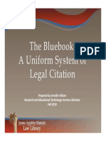 Bluebook Guide