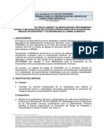 TDRs Metodología en Evaluación de Riesgos de Desastres FINAL