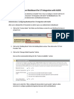 How to Configure Blackboard for LTI Integration With ALEKS