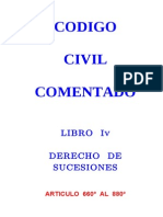 01 - Codigo Civil Comentado - Libro IV - Derecho de Sucesiones - Art. 660 - 880