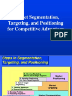 Chapter 08 Market Segmentation, Targeting, and Positioning For Competitive Advantage
