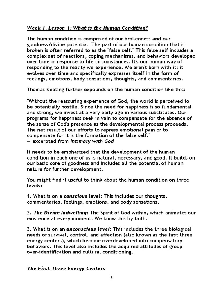 Welcoming Prayer Pdf Emotions Feeling